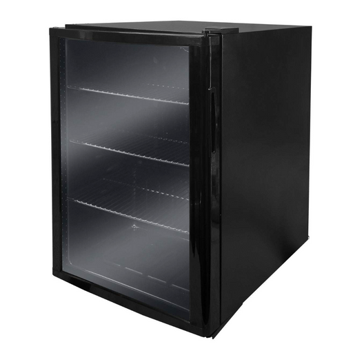 Commercial Display Cooler - 72L - 3 Shelves (Black or White) Black   - Toronto Brewing