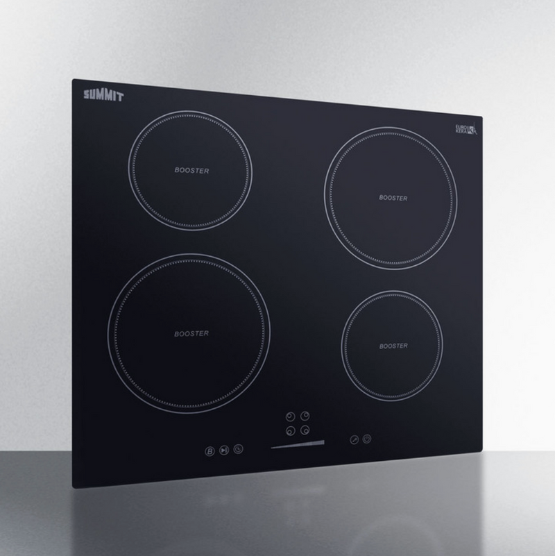 Summit | 24" Wide 208-240V 4-Zone Induction Cooktop (SINC4B241B)    - Toronto Brewing