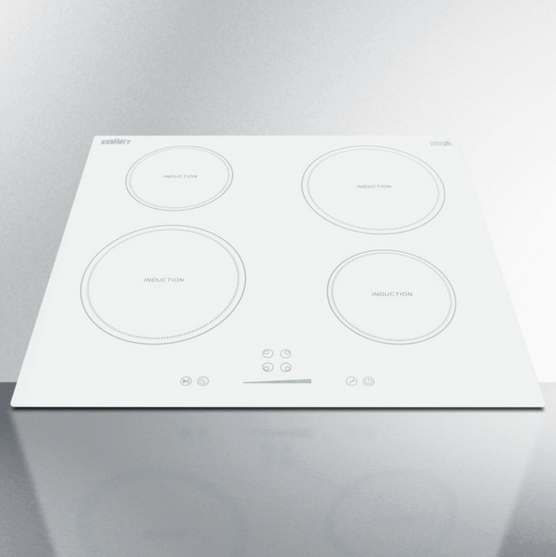 Summit | 24" Wide 208-240V 4-Zone Induction Cooktop (SINC4B242W)    - Toronto Brewing