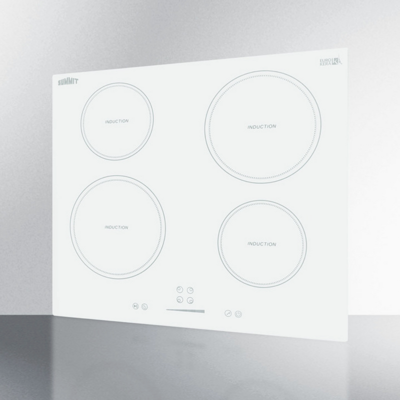 Summit | 24" Wide 208-240V 4-Zone Induction Cooktop (SINC4B242W)    - Toronto Brewing