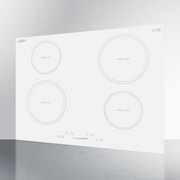Summit | 30" Wide 208-240V 4-Zone White Induction Cooktop (SINC4B302W)    - Toronto Brewing