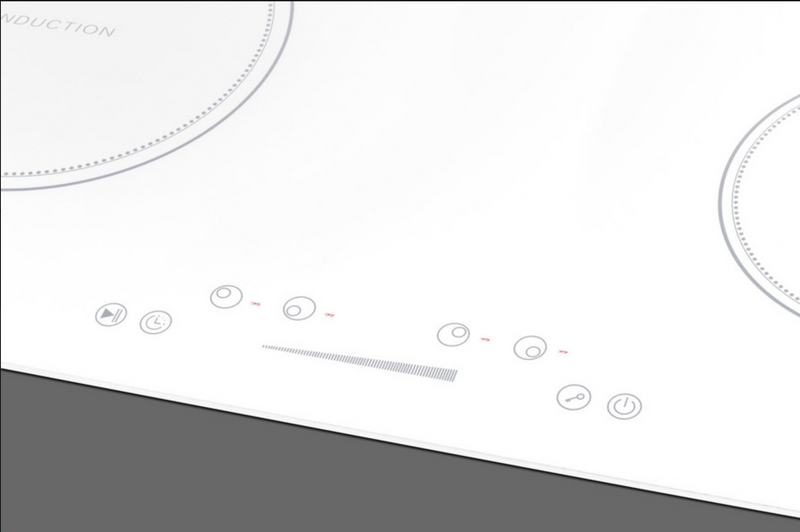 Summit | 30" Wide 208-240V 4-Zone White Induction Cooktop (SINC4B302W)    - Toronto Brewing