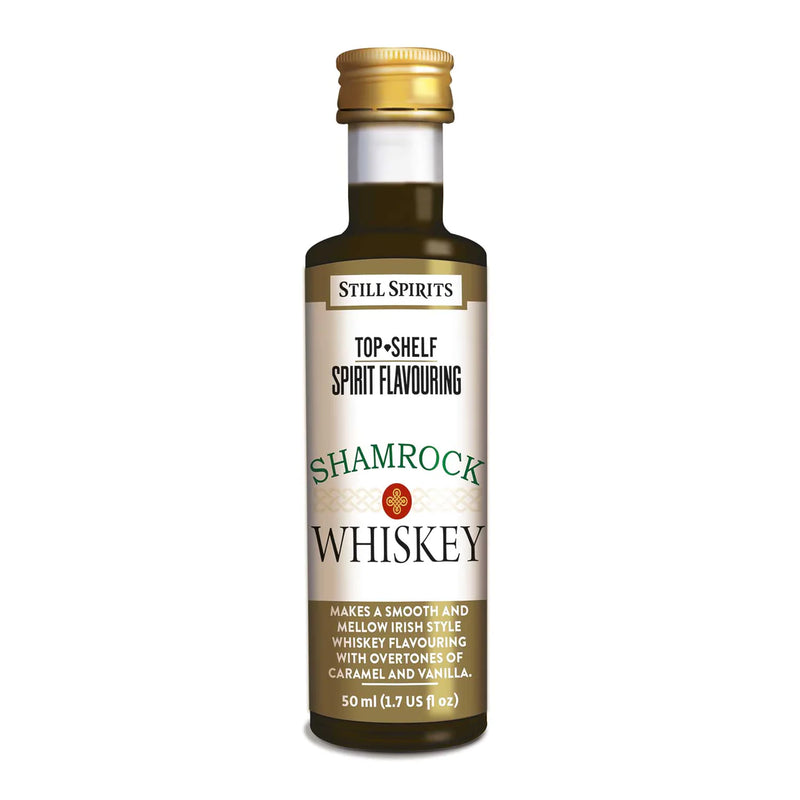 Still Spirits Top Shelf Shamrock (Irish) Whiskey Essence (50 ml)    - Toronto Brewing