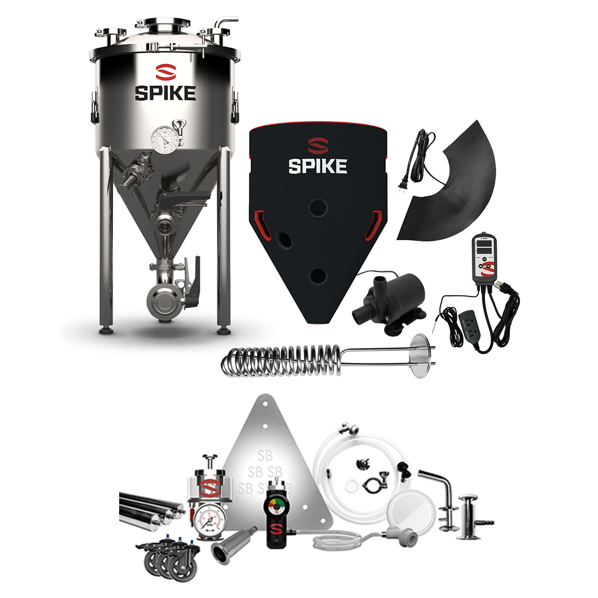 Spike Brewing | Complete CF10 Conical Fermenter Kit — Toronto Brewing