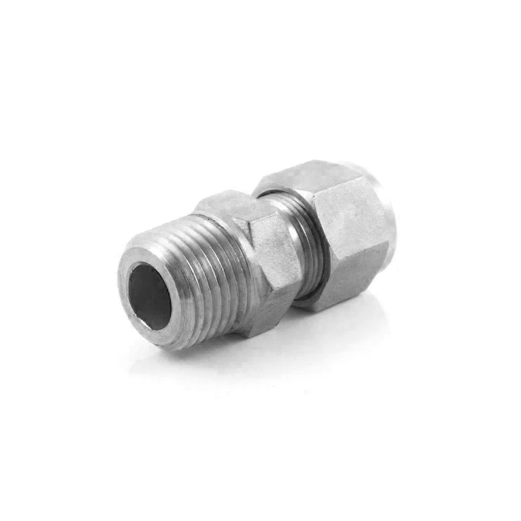 Stainless Steel 1/2 Male Compression Fitting — Toronto Brewing