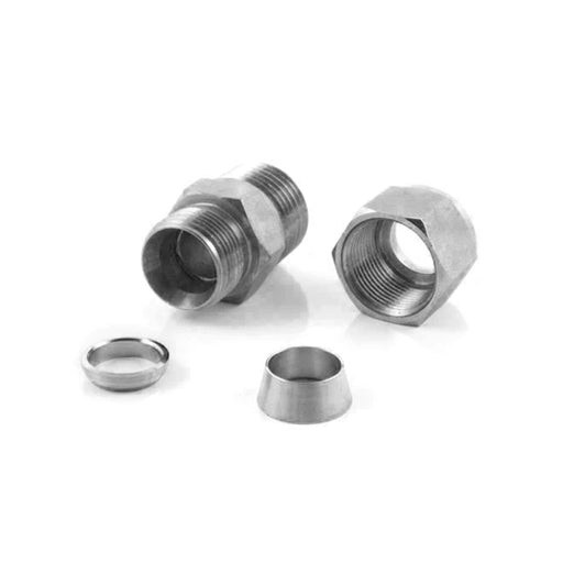 Stainless Steel 1/2" Male Compression Fitting    - Toronto Brewing