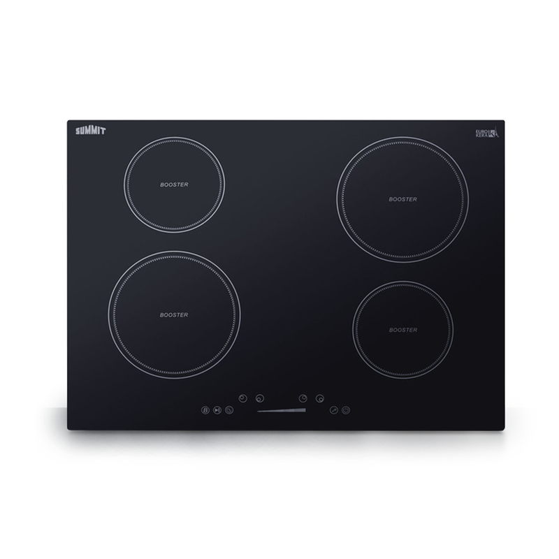 Summit | 30" Wide 208-240V 4-Zone Induction Cooktop (SINC4B301B)    - Toronto Brewing