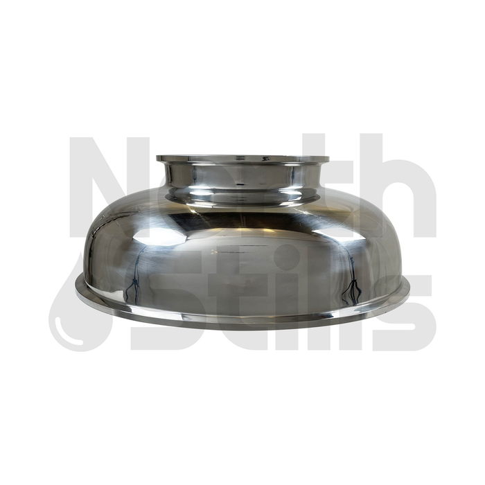 Tri-Clamp - 12" x 6" Tri-Clamp Bowl Reducer    - Toronto Brewing