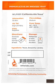 White Labs | WLPD001 California Ale Dry Yeast (11g)    - Toronto Brewing