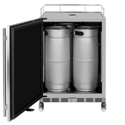 Kegco V24OSSL-2 left hinge kegerator
