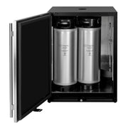 Kegco V24UBSL-2 left hinge kegerator