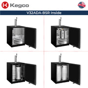 V32ADABSR-1 Kegerator Inside