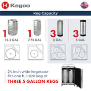 keg capacity