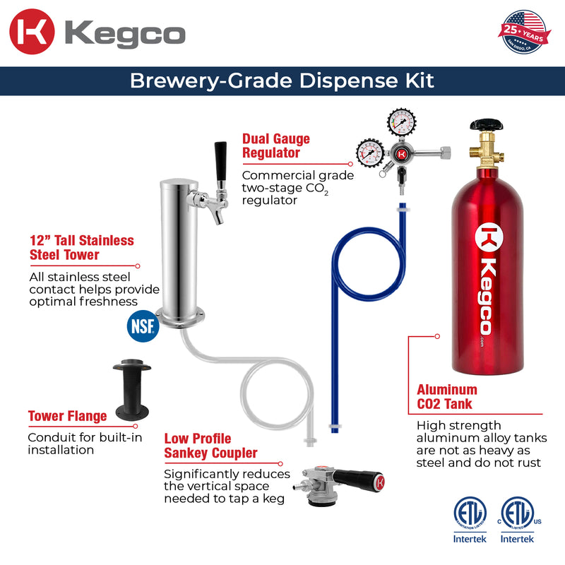 V32ADAPRL-1 Kegerator Kit