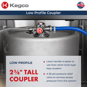 V32ADAPRL-1 Kegerator Coupler