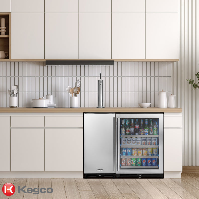 VS15-BK Beverage Center and Beer Kegerator