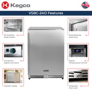 beverage center features
