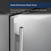 solid stainless steel door