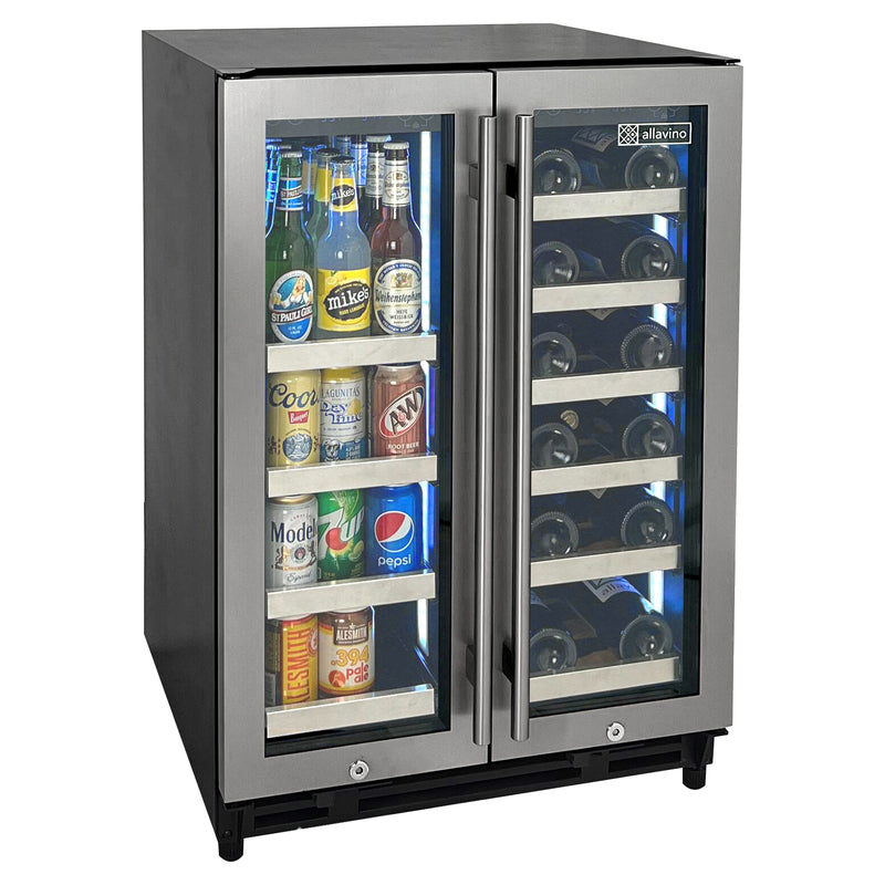 Allavino VSBCW32FD-2S Beverage Center Wine Refrigerator
