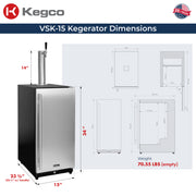 VSK-15U-BSR dimensions
