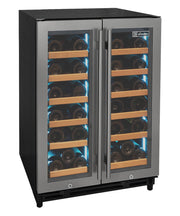 Allavino VSWR36-2SF20 FlexCount II 36 bottle dual zone wine refrigerator