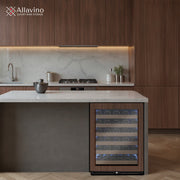 Allavino wine refrigerator built-in or freestanding use