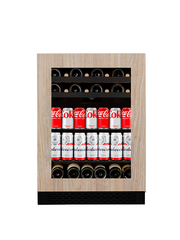 Beverage Centre 16-Bottle & 92-Can  1 Zone Titanium Series- Wine Cell'R