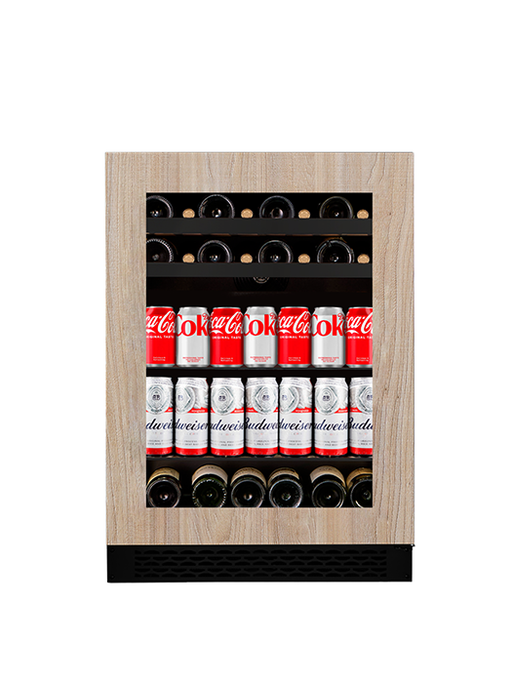 Beverage Centre 16-Bottle & 92-Can  1 Zone Titanium Series- Wine Cell'R