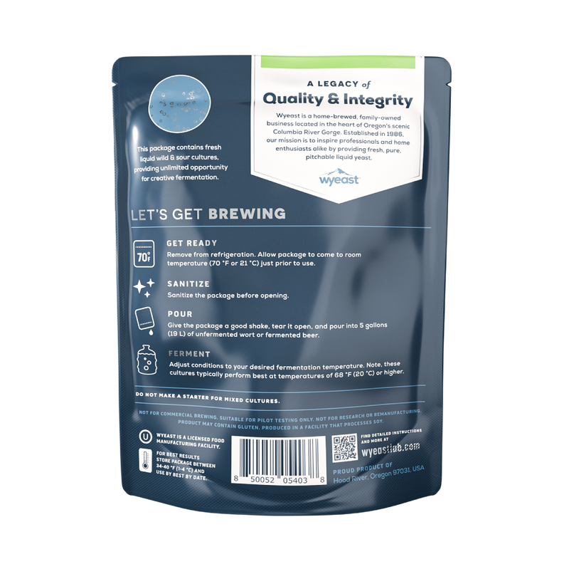 Wyeast | 5733 Pediococcus Damnosus    - Toronto Brewing