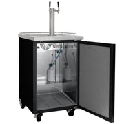 XCK-1B-2 commercial two tap kegerator