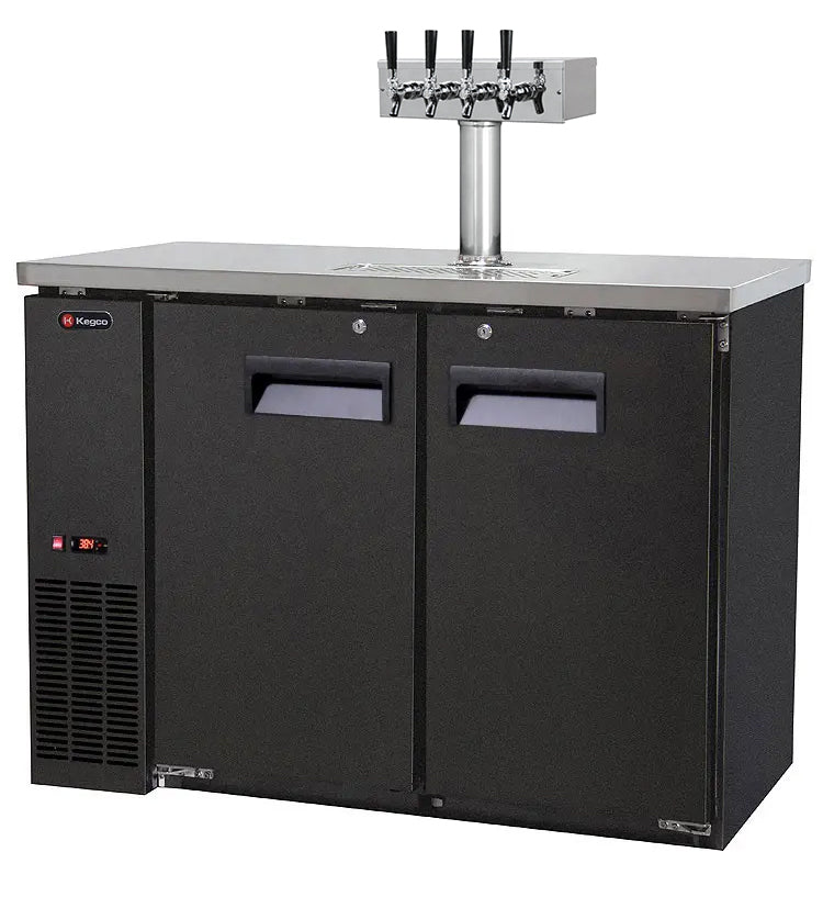 Kegco XCK-2448B-4 4 tap commercial Kegerator
