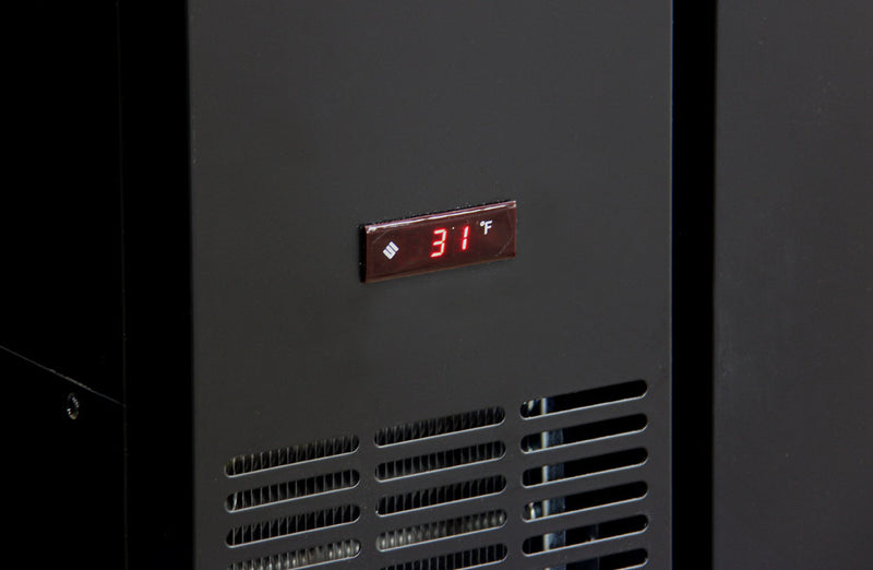 Kegco 8 Faucet Craft Beer Kegerator - Black