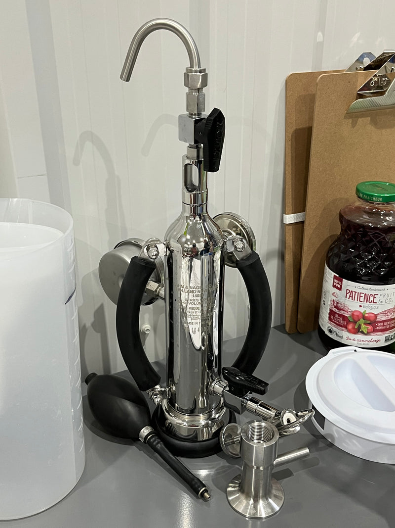 Zahm & Nagel SS-60 CO₂ Tester (Stainless Steel)