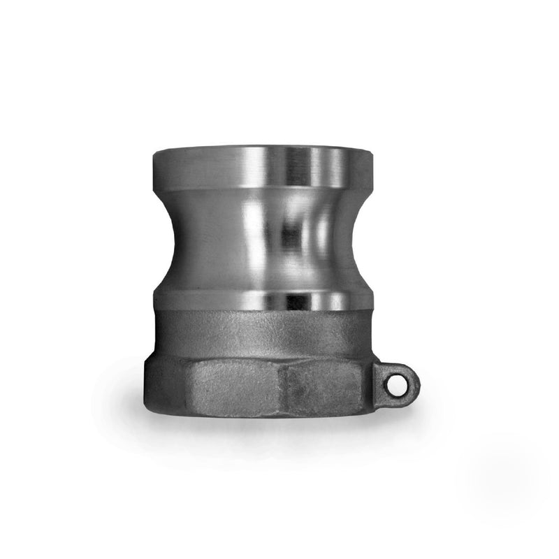 Stainless Steel Camlock Type A - Male Camlock x 1/2" Female NPT    - Toronto Brewing