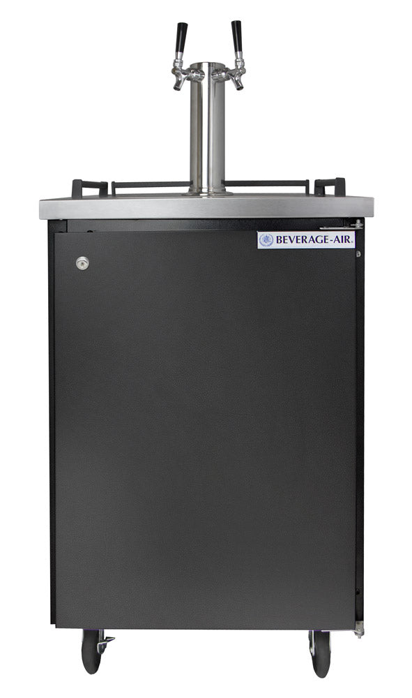 kegerator front view