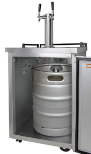 Beverage Air with Keg