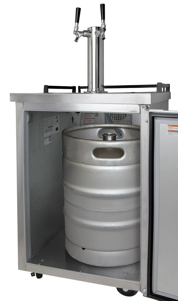 Beverage Air with Keg