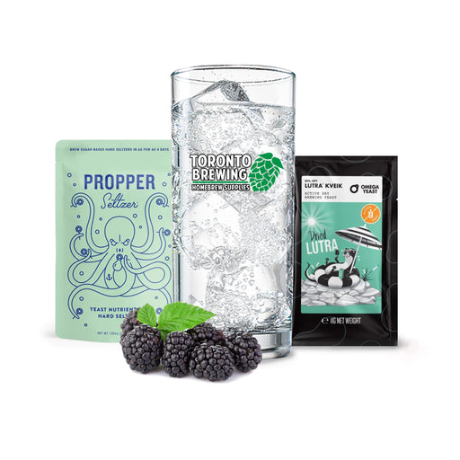 Hard Seltzer Recipe Kit - Blackberry (5 Gallon/19 Litre)    - Toronto Brewing