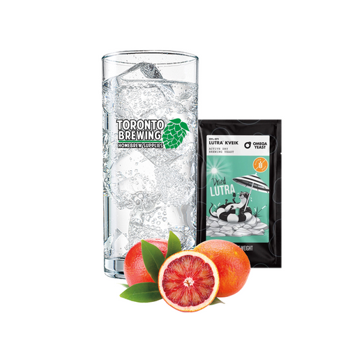 Hard Seltzer Recipe Kit - Blood Orange (5 Gallon/19 Litre)    - Toronto Brewing