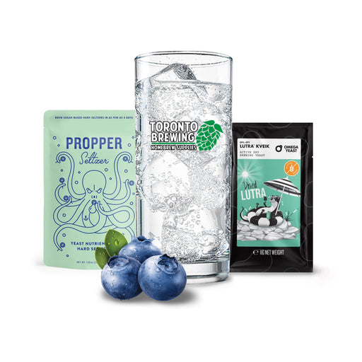 Hard Seltzer Recipe Kit - Blueberry (5 Gallon/19 Litre)    - Toronto Brewing