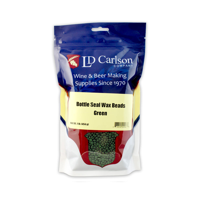 Bottle Seal Wax Beads - Green (1 lb)    - Toronto Brewing