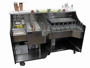 Tobin Ellis Signature Series Mobile Bar - 70" With Sink - Toronto Brewing