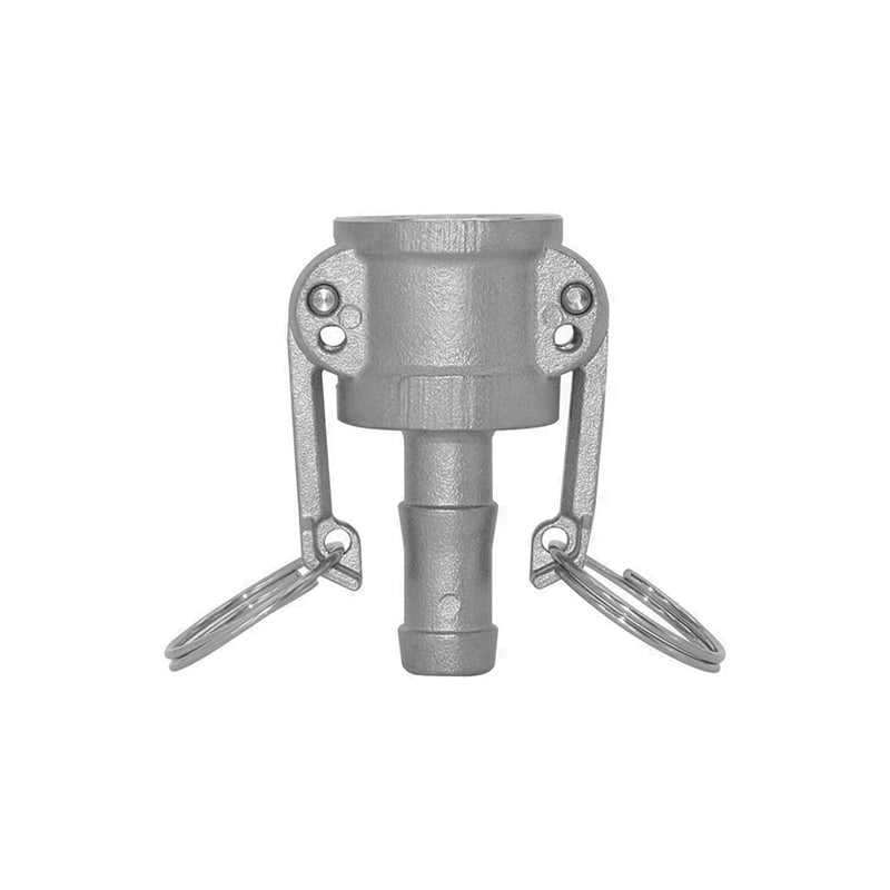 Stainless Steel Camlock Type C - Female Camlock x 1/2" Barb    - Toronto Brewing