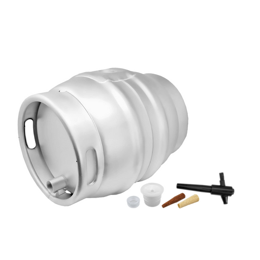 Cask Keg System - New 4.5 gal (20.46L) with Spiles, Plugs and Tap    - Toronto Brewing