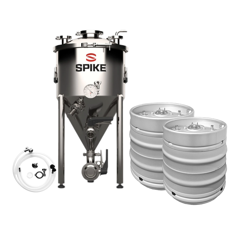 Spike Brewing | Complete Pressure Transfer Kegging Bundle (CF10 + CPT + 2 x 10 Gal Kegs)    - Toronto Brewing