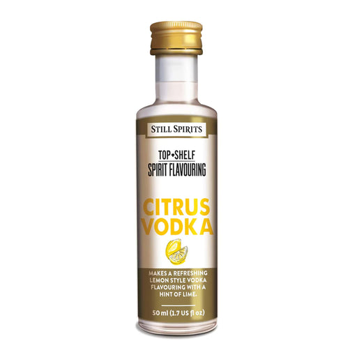 Still Spirits Top Shelf Citrus Vodka Essence (50 ml)    - Toronto Brewing