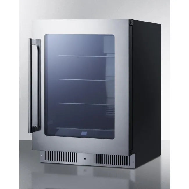 Summit Appliance 24" Wide Built-In Beverage Center CL24BV1LHD
