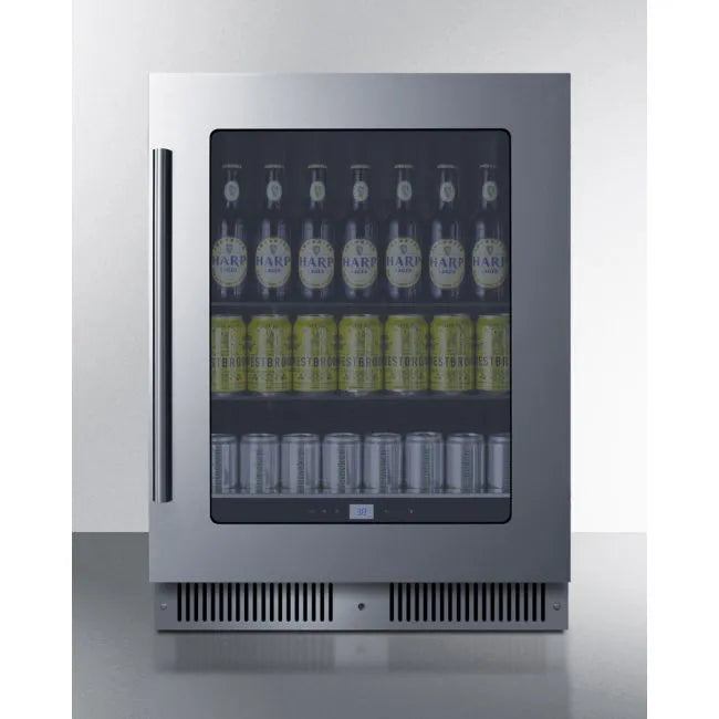 Summit Appliance 24" Wide Built-In Beverage Center CL24BV1LHD