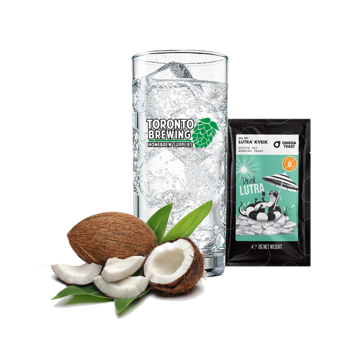 Hard Seltzer Recipe Kit - Coconut (5 Gallon/19 Litre)    - Toronto Brewing