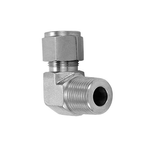 Stainless Steel Elbow 1/2" Male Compression Fitting    - Toronto Brewing